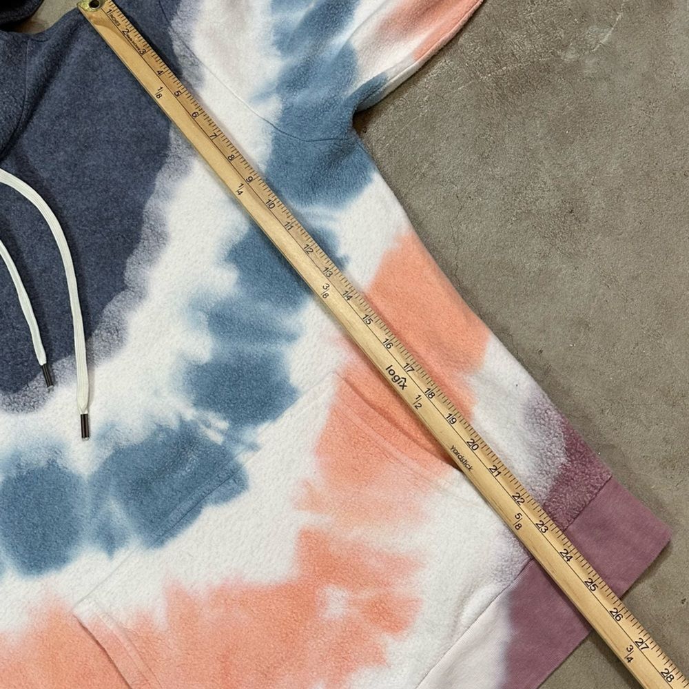 Feat Tie Dye Blanket blend Hoodie Womens Size Small EUC - Picture 7 of 12